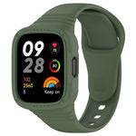 xDfind Solid Color Integrated Silicone Watch Band, For Xiaomi Redmi Watch 3
