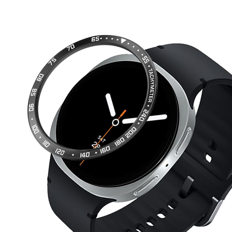 กรอบป้องกันนาฬิกาอัจฉริยะวงแหวนโลหะ ขนาด E Style สำหรับ Samsung Galaxy Watch8 Classic 46mm, Samsung Galaxy Watch8 44mm, Samsung Galaxy Watch8 40mm