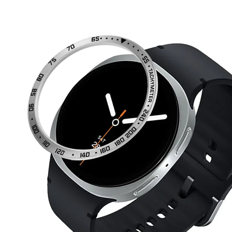 Smart Watch Protective Frame Metal Bezel Ring, Style: E Style, For Samsung Galaxy Watch8 Classic 46mm, For Samsung Galaxy Watch8 44mm, For Samsung Galaxy Watch8 40mm