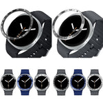 กรอบป้องกันนาฬิกาอัจฉริยะวงแหวนโลหะ ขนาด E Style สำหรับ Samsung Galaxy Watch8 Classic 46mm, Samsung Galaxy Watch8 44mm, Samsung Galaxy Watch8 40mm