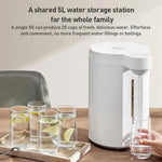 ขวดเก็บความร้อนไฟฟ้าอัจฉริยะ Xiaomi Mijia ของแท้ 5L 1600W ปลั๊ก CN ขวดเก็บความร้อนไฟฟ้า 5L