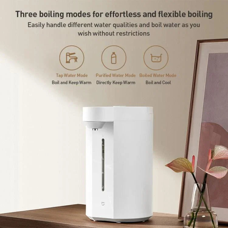ขวดเก็บความร้อนไฟฟ้าอัจฉริยะ Xiaomi Mijia ของแท้ 5L 1600W ปลั๊ก CN ขวดเก็บความร้อนไฟฟ้า 5L