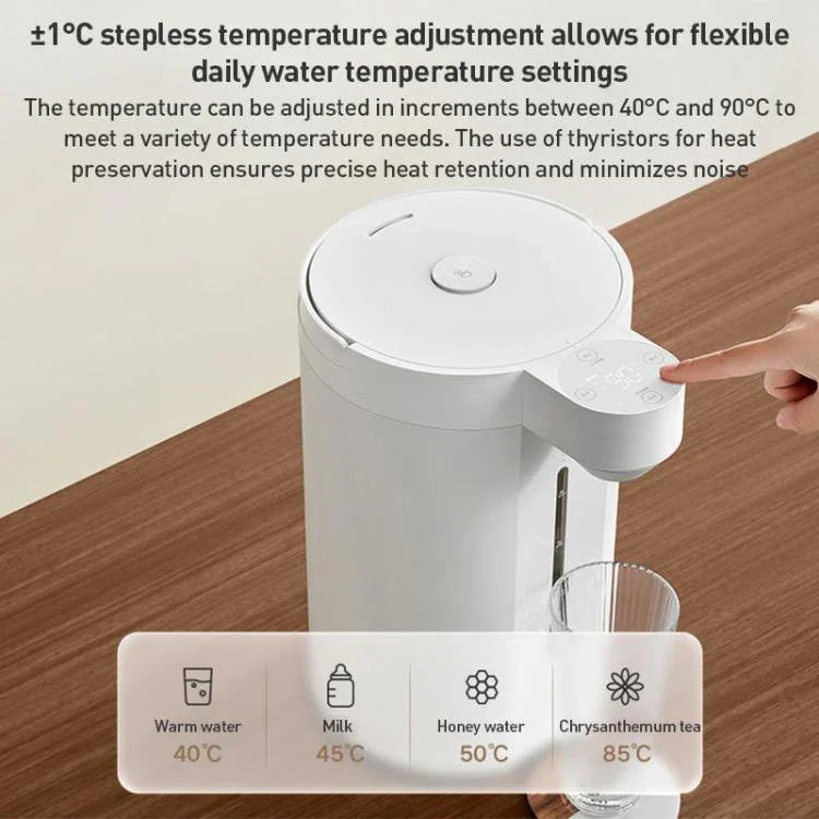 ขวดเก็บความร้อนไฟฟ้าอัจฉริยะ Xiaomi Mijia ของแท้ 5L 1600W ปลั๊ก CN ขวดเก็บความร้อนไฟฟ้า 5L