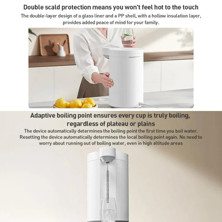 ขวดเก็บความร้อนไฟฟ้าอัจฉริยะ Xiaomi Mijia ของแท้ 5L 1600W ปลั๊ก CN ขวดเก็บความร้อนไฟฟ้า 5L