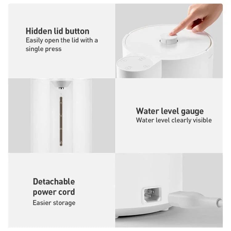 ขวดเก็บความร้อนไฟฟ้าอัจฉริยะ Xiaomi Mijia ของแท้ 5L 1600W ปลั๊ก CN ขวดเก็บความร้อนไฟฟ้า 5L