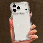 เคสโทรศัพท์ผสม TPU + PC ผงกลิตเตอร์ 3-in-1 สำหรับ iPhone 17 Pro Max, สำหรับ iPhone 17 Pro
