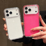 เคสโทรศัพท์ผสม TPU + PC ผงกลิตเตอร์ 3-in-1 สำหรับ iPhone 17 Pro Max, สำหรับ iPhone 17 Pro