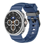สายรัดนาฬิกาซิลิโคนหัวเข็มขัดสีดำ Wild Path สำหรับ Samsung Galaxy Watch8 / Watch8 Classic