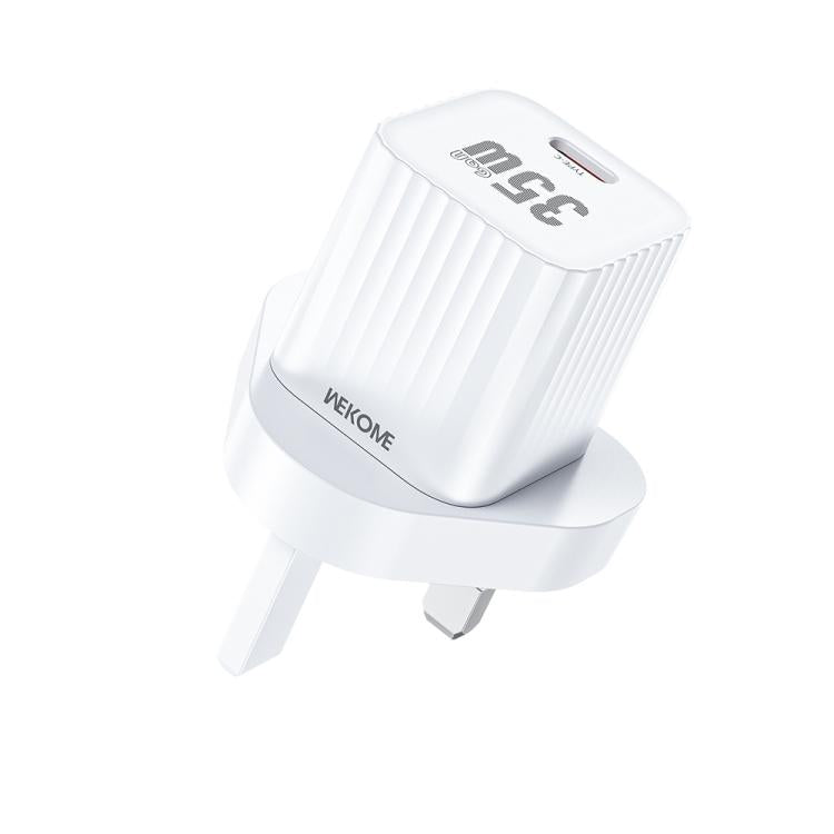 WK WP-U13 Cinsuy Speed PD35W Type-C Fast Charger, EU Plug, UK Plug