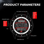 NORTH EDGE TANK 3 Outdoor Waterproof Men Sports Watch Support Pedometer and Compass