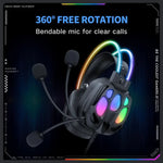 หูฟังมีสาย ONIKUMA X89 RGB พร้อมไมโครโฟน, รุ่น X89