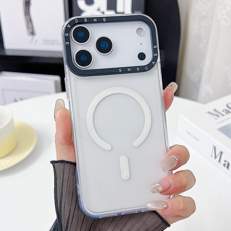 เคสโทรศัพท์ TPU โปร่งใสขอบกรอบเลนส์สีตัดกัน สำหรับ iPhone 17 Pro Max, สำหรับ iPhone 17 Pro
