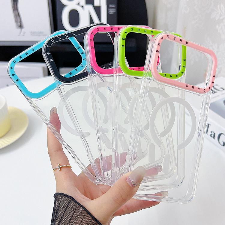 เคสโทรศัพท์ TPU โปร่งใสขอบกรอบเลนส์สีตัดกัน สำหรับ iPhone 17 Pro Max, สำหรับ iPhone 17 Pro
