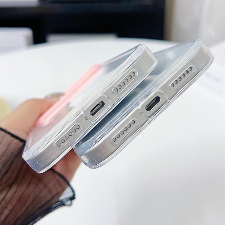 เคสโทรศัพท์ TPU โปร่งใสขอบกรอบเลนส์สีตัดกัน สำหรับ iPhone 17 Pro Max, สำหรับ iPhone 17 Pro
