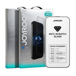 ฟิล์มกระจกนิรภัยแข็งกันรอยขีดข่วน JOYROOM Knight Series 2.5D เต็มจอ HD สำหรับ iPhone 17 Pro Max, สำหรับ iPhone 17 Pro, สำหรับ iPhone 17, สำหรับ iPhone Air, สำหรับ iPhone 16 Pro Max, สำหรับ iPhone 16 Pro, สำหรับ iPhone 16 Plus, สำหรับ iPhone 16