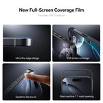 ฟิล์มกระจกนิรภัยแข็งกันรอยขีดข่วน JOYROOM Knight Series 2.5D เต็มจอ HD สำหรับ iPhone 17 Pro Max, สำหรับ iPhone 17 Pro, สำหรับ iPhone 17, สำหรับ iPhone Air, สำหรับ iPhone 16 Pro Max, สำหรับ iPhone 16 Pro, สำหรับ iPhone 16 Plus, สำหรับ iPhone 16