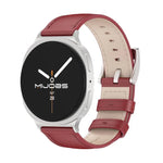 สายรัดนาฬิกาหนังวัวแท้ MIJOBS สำหรับ Samsung Galaxy Watch8 / Watch8 Classic