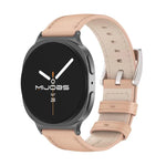 สายรัดนาฬิกาหนังวัวแท้ MIJOBS สำหรับ Samsung Galaxy Watch8 / Watch8 Classic