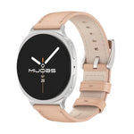 สายรัดนาฬิกาหนังวัวแท้ MIJOBS สำหรับ Samsung Galaxy Watch8 / Watch8 Classic