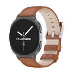 สายรัดนาฬิกาหนังวัวแท้ MIJOBS สำหรับ Samsung Galaxy Watch8 / Watch8 Classic