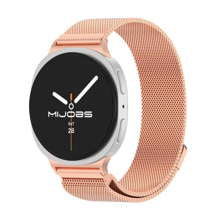 สายรัดนาฬิกาโลหะแม่เหล็ก MIJOBS Milan สำหรับ Samsung Galaxy Watch8 / Watch8 Classic