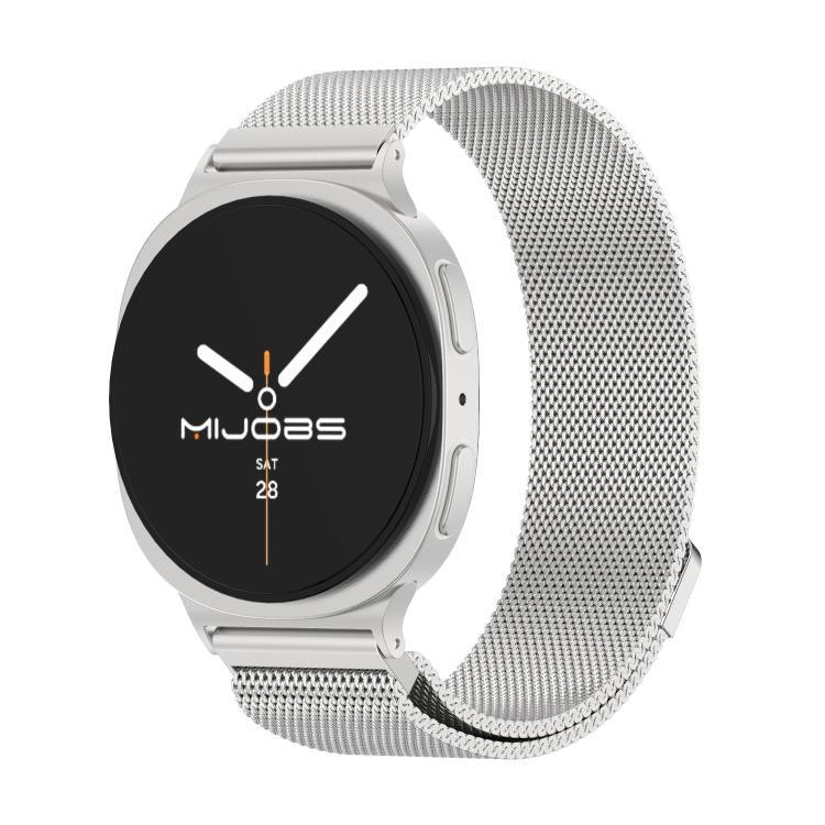 สายรัดนาฬิกาโลหะแม่เหล็ก MIJOBS Milan สำหรับ Samsung Galaxy Watch8 / Watch8 Classic