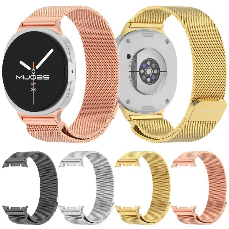 สายรัดนาฬิกาโลหะแม่เหล็ก MIJOBS Milan สำหรับ Samsung Galaxy Watch8 / Watch8 Classic