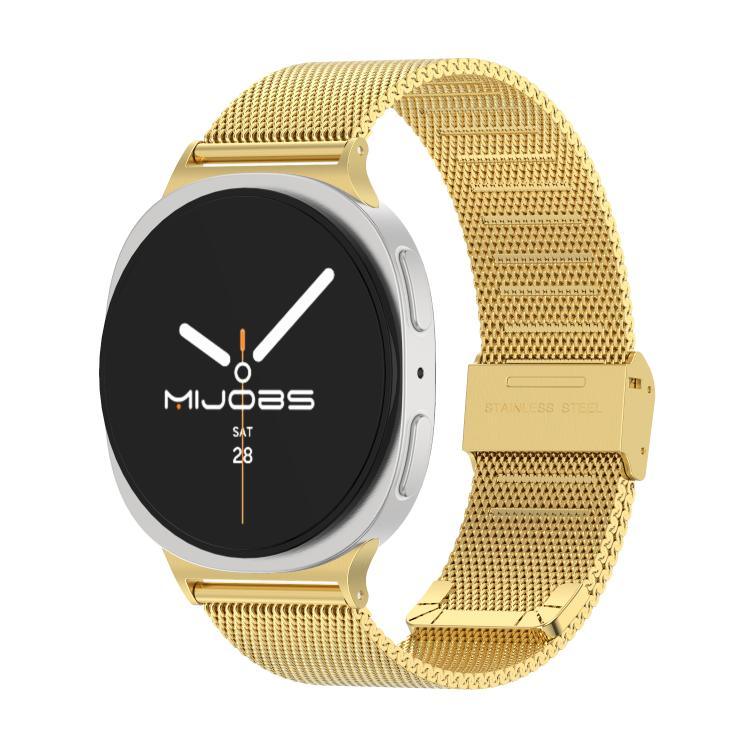 สายรัดนาฬิกาโลหะหัวเข็มขัด MIJOBS Milan สำหรับ Samsung Galaxy Watch8 / Watch8 Classic