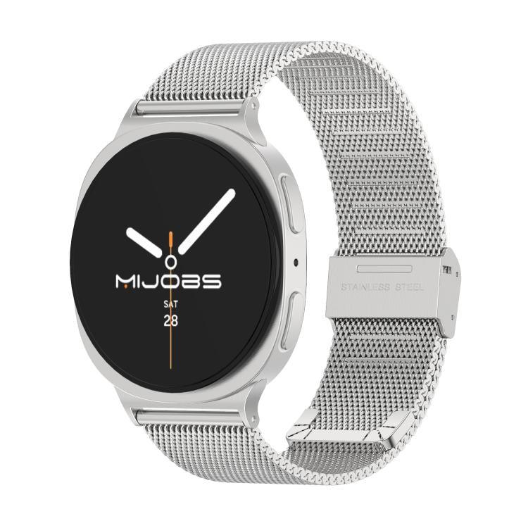 สายรัดนาฬิกาโลหะหัวเข็มขัด MIJOBS Milan สำหรับ Samsung Galaxy Watch8 / Watch8 Classic