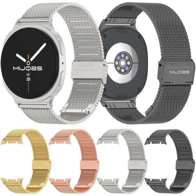 สายรัดนาฬิกาโลหะหัวเข็มขัด MIJOBS Milan สำหรับ Samsung Galaxy Watch8 / Watch8 Classic