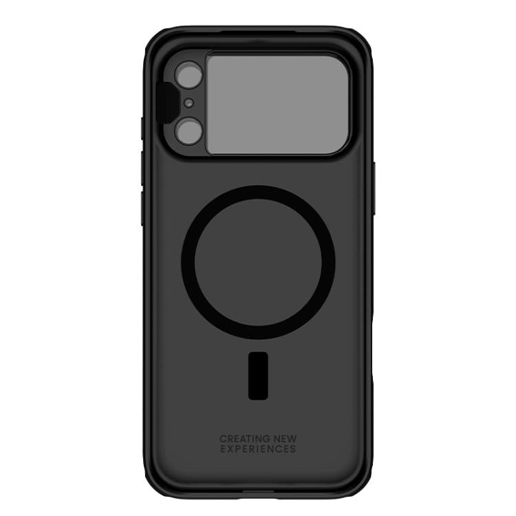 เคสโทรศัพท์ NILLKIN CamShield Prop Texture แบบโปร่งใสพร้อมกระจกเงา MagSafe แบบแม่เหล็ก PC สำหรับ iPhone 17 Pro Max, สำหรับ iPhone 17 Pro