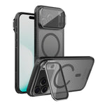 เคสโทรศัพท์ NILLKIN CamShield Prop แบบโปร่งใสพร้อมกระจกเงา MagSafe แบบแม่เหล็ก PC กึ่งโปร่งแสง สำหรับ iPhone 17 Pro Max, สำหรับ iPhone 17 Pro