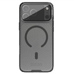 เคสโทรศัพท์ NILLKIN CamShield Prop แบบโปร่งใสพร้อมกระจกเงา MagSafe แบบแม่เหล็ก PC กึ่งโปร่งแสง สำหรับ iPhone 17 Pro Max, สำหรับ iPhone 17 Pro