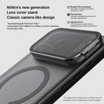 เคสโทรศัพท์ NILLKIN CamShield Prop แบบโปร่งใสพร้อมกระจกเงา MagSafe แบบแม่เหล็ก PC กึ่งโปร่งแสง สำหรับ iPhone 17 Pro Max, สำหรับ iPhone 17 Pro