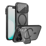 เคสโทรศัพท์ NILLKIN CamShield Prop แบบโปร่งใสพร้อมกระจกเงา MagSafe แบบแม่เหล็ก PC กึ่งโปร่งแสง สำหรับ iPhone 17 Pro Max, สำหรับ iPhone 17 Pro