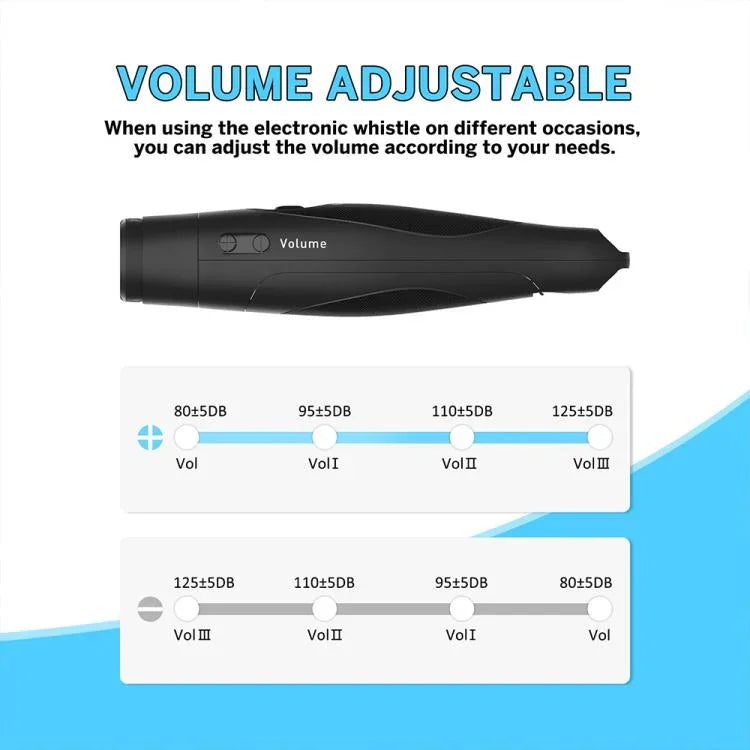 WANJOTEC EW001 นกหวีดอิเล็กทรอนิกส์ปุ่มกด