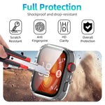 xDfind Tempered Film Integrated PC Watch Protective Cover, For Huawei Watch Fit 4 Pro, For Huawei Watch Fit 4