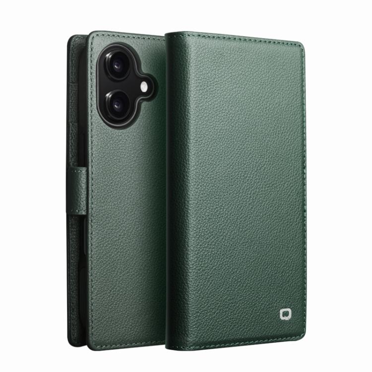 เคสหนังแท้ QIALINO Classics รุ่นที่ 3 สำหรับ iPhone 17 Pro Max, สำหรับ iPhone 17 Pro, สำหรับ iPhone 17, สำหรับ iPhone Air