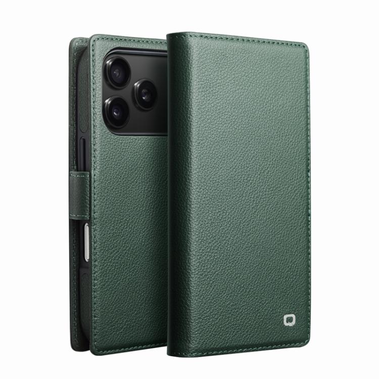 เคสหนังแท้ QIALINO Classics รุ่นที่ 3 สำหรับ iPhone 17 Pro Max, สำหรับ iPhone 17 Pro, สำหรับ iPhone 17, สำหรับ iPhone Air