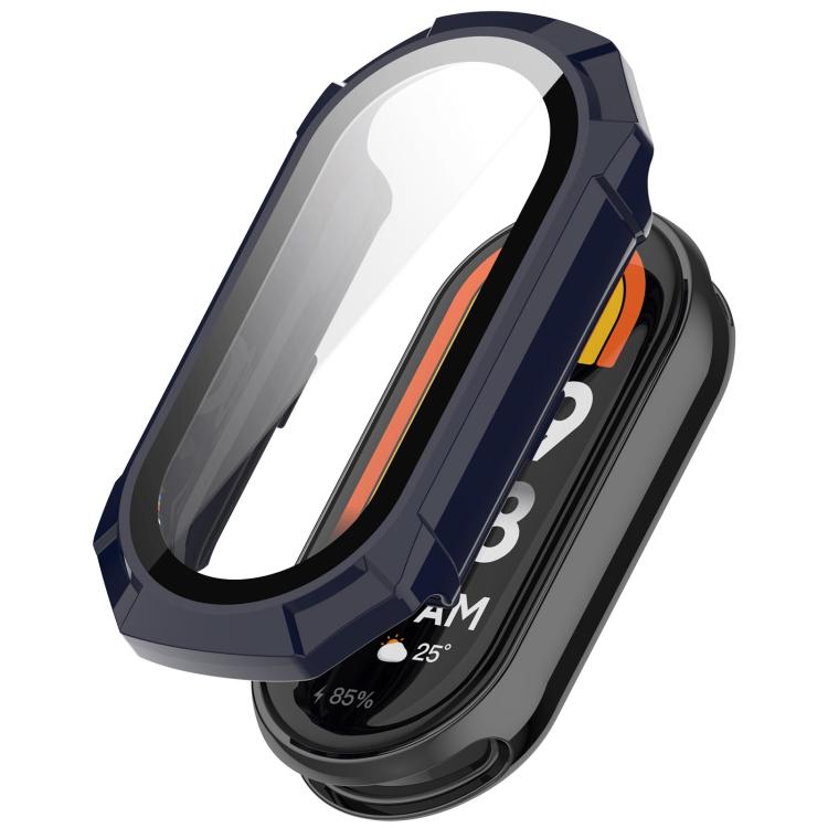 xDfind Armor Tempered Film Integrated PC Watch Protective Cover, For Xiaomi Smart Band 9 / 9 NFC, For Xiaomi Smart Band 9 Ceramic / 8