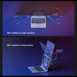 Leo 14 14 inch Expanded Display Dual Portable Monitor, US Plug, UK Plug, EU Plug