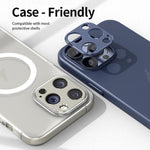 XDcase Titanium Alloy Hollow Camera Lens Protector, For iPhone 15 Pro / 15 Pro Max