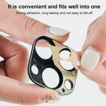 XDcase Titanium Alloy Hollow Camera Lens Protector, For iPhone 13 Pro / 13 Pro Max