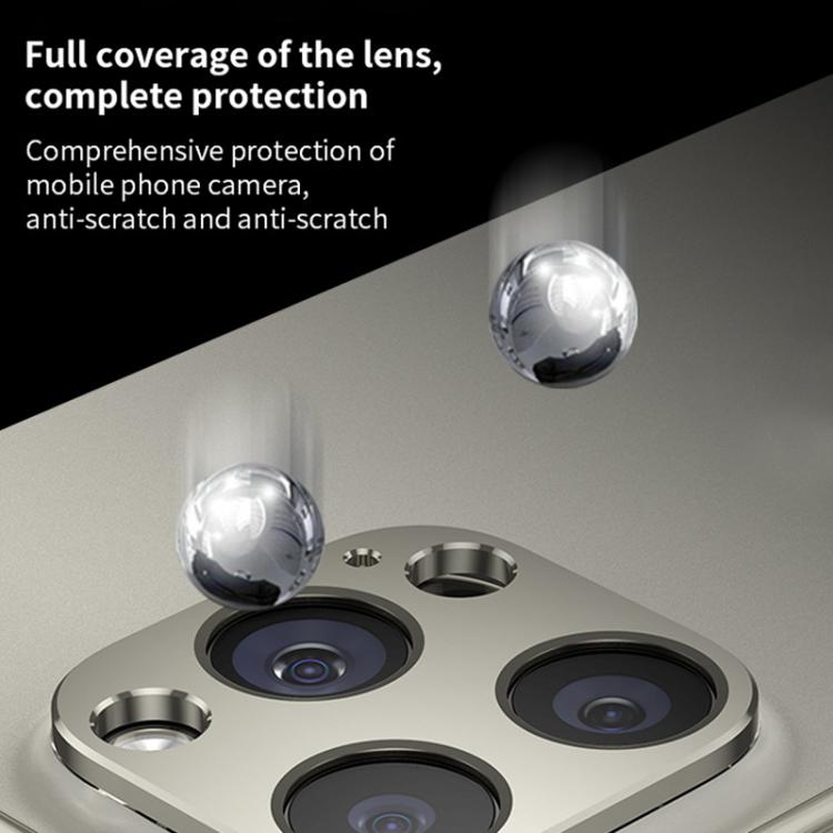 XDcase Titanium Alloy Hollow Camera Lens Protector, For iPhone 13 / 13 mini