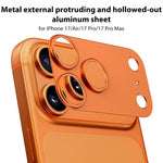 แหวนป้องกันเลนส์กล้องโลหะผสมไทเทเนียมกลวง XDcase สำหรับ iPhone 17