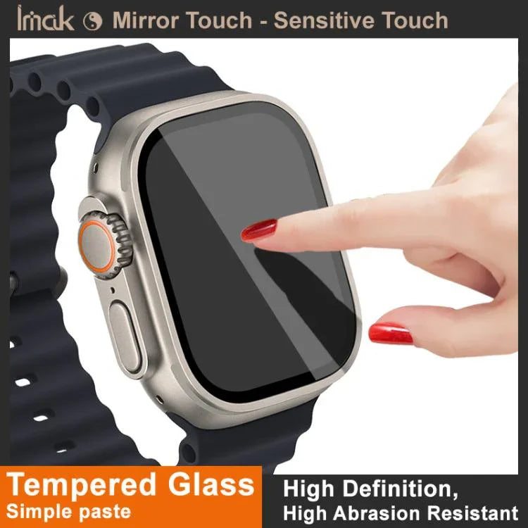 ฟิล์มกระจกนิรภัยป้องกันนาฬิกา IMAK สำหรับ Apple Watch Ultra 1/2/3 49mm