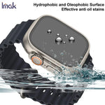 ฟิล์มกระจกนิรภัยป้องกันความเป็นส่วนตัวเต็มจอ HD imak สำหรับ Apple Watch Ultra 1/2/3 49mm