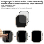 ฟิล์มกระจกนิรภัยป้องกันความเป็นส่วนตัวเต็มจอ HD imak สำหรับ Apple Watch Ultra 1/2/3 49mm