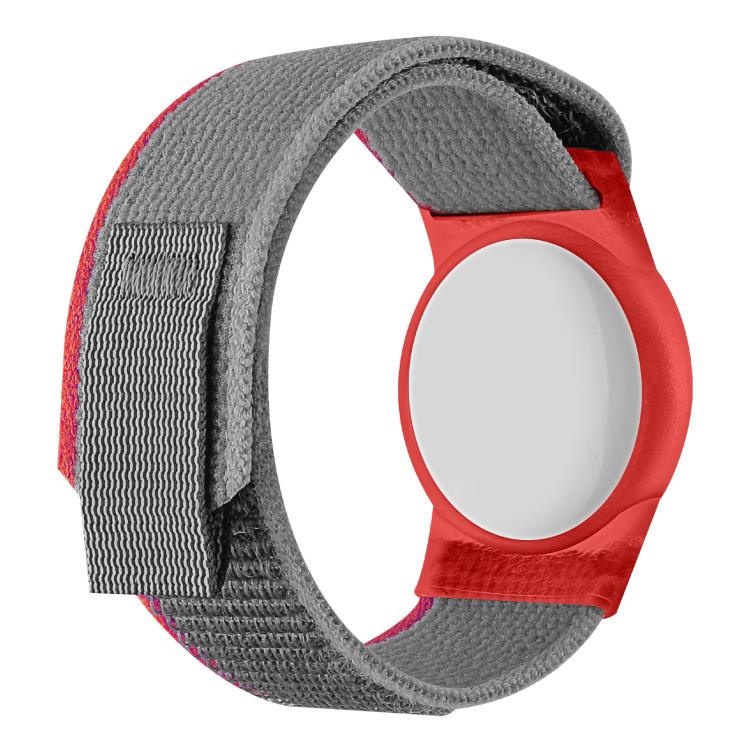 xDfind สายรัดข้อมือนาไลอนแบบห่วง ปกป้องตัวติดตามป้องกันการสูญหาย สำหรับ AirTag รุ่นที่ 2 / AirTag รุ่นที่ 1
