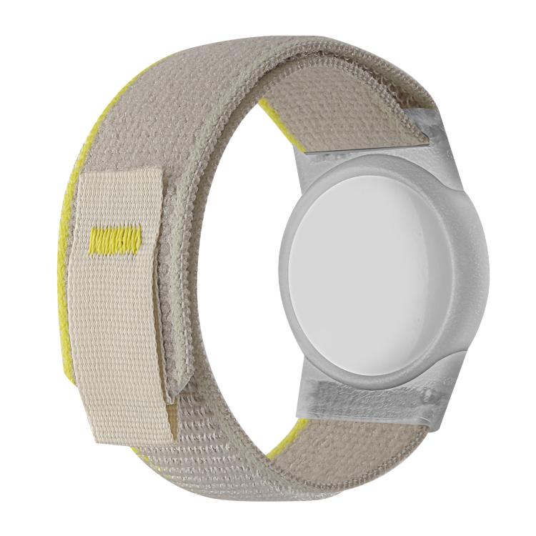 xDfind สายรัดข้อมือนาไลอนแบบห่วง ปกป้องตัวติดตามป้องกันการสูญหาย สำหรับ AirTag รุ่นที่ 2 / AirTag รุ่นที่ 1